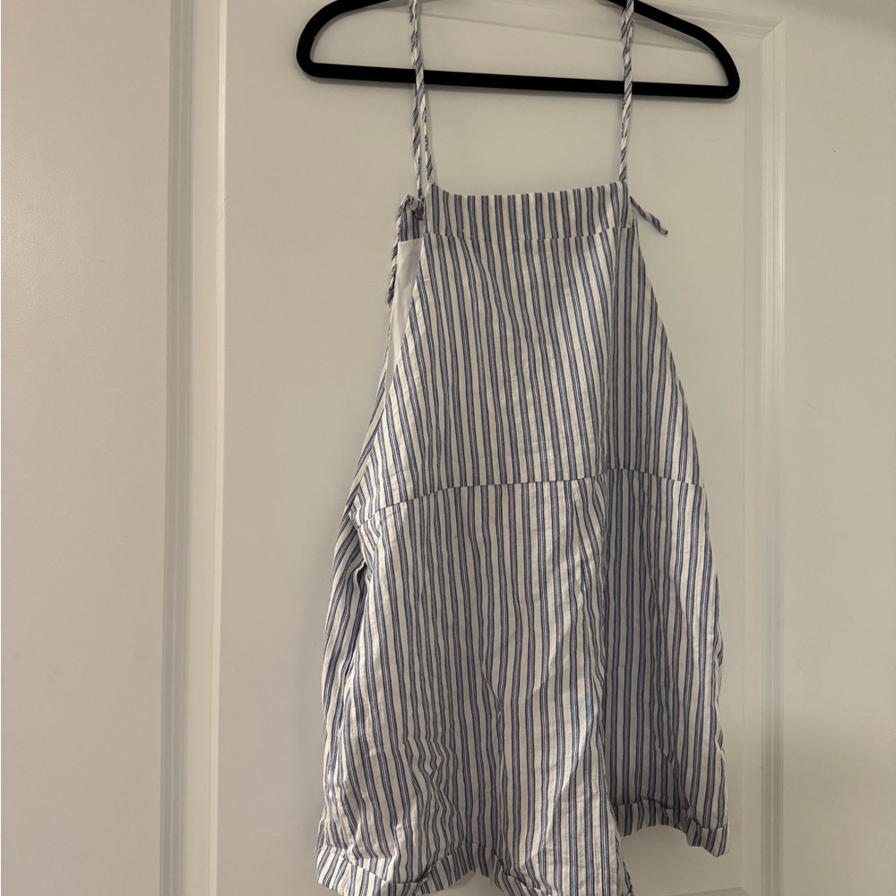 Striped overalls from CUPSHE